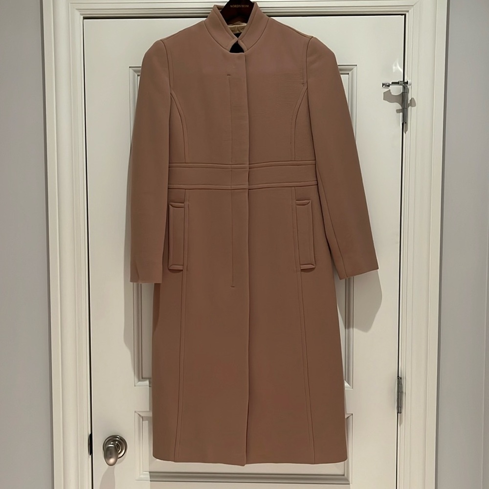J. Crew Coat in Double-cloth Italian wool, size 4